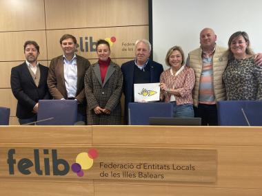 Joan Estarellas, Jaume Ferriol, Hermosinda Mariño, Jaume Alemany, Dolça Mulet, Víctor Martí i Neus Serra