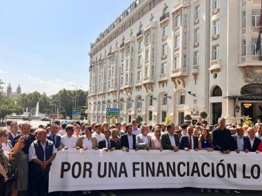 Des de Balears, hi ha assistit una delgació d'unes 20 persones, encapçalada per Jaume Ferriol i Neus Serra, president i secretària general de la FELIB.